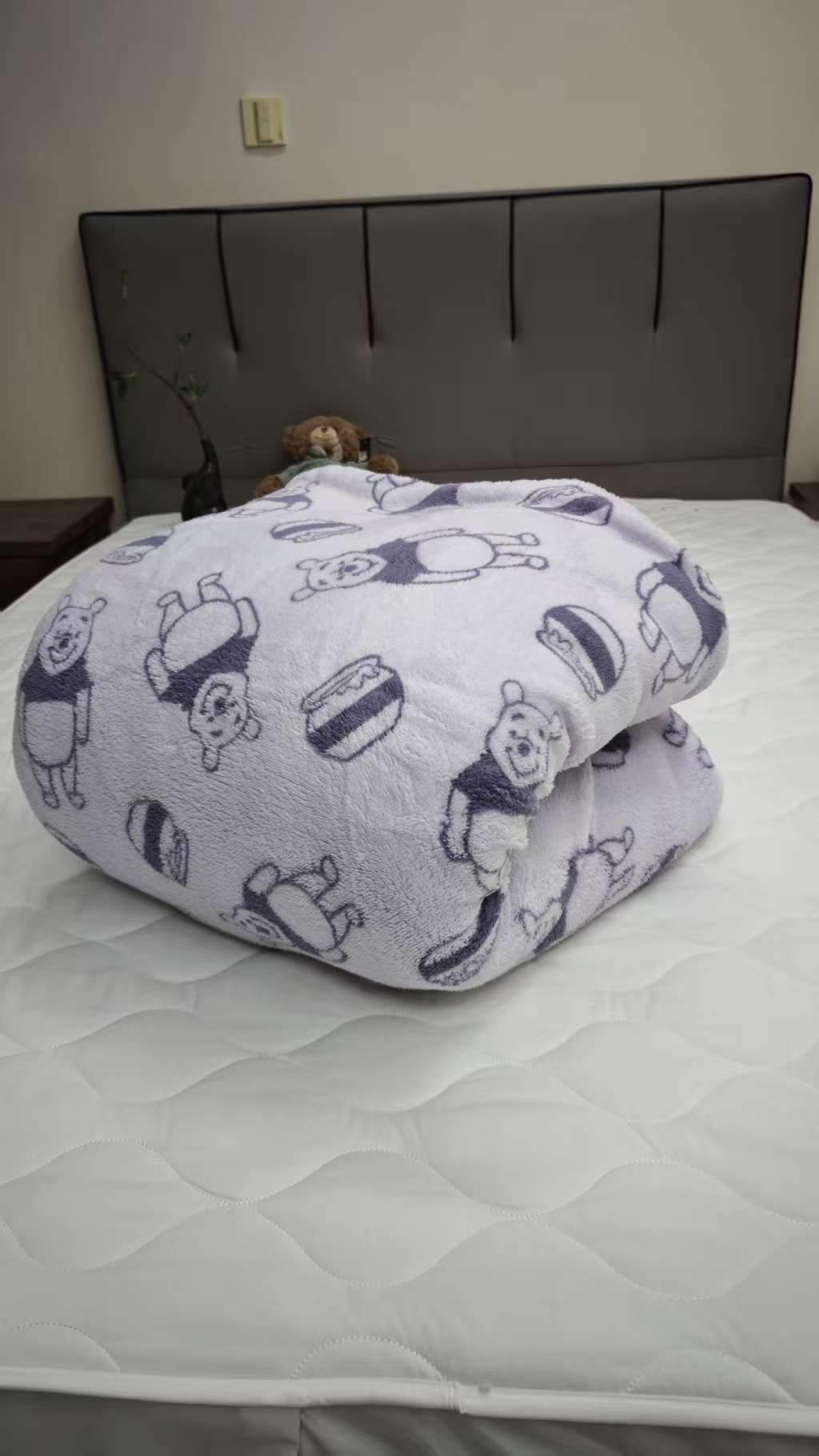 【卡通款维呢熊毛毯被】春秋被冬被可爱四季款盖被200*150