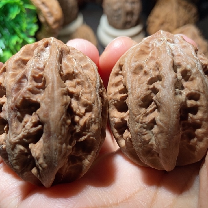 把件文玩核桃东北楸子小雪111