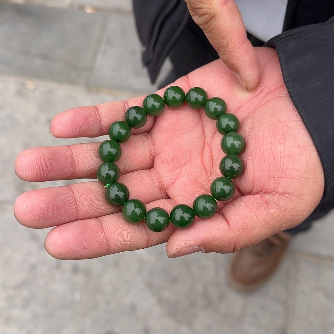 和田玉手链未镶嵌