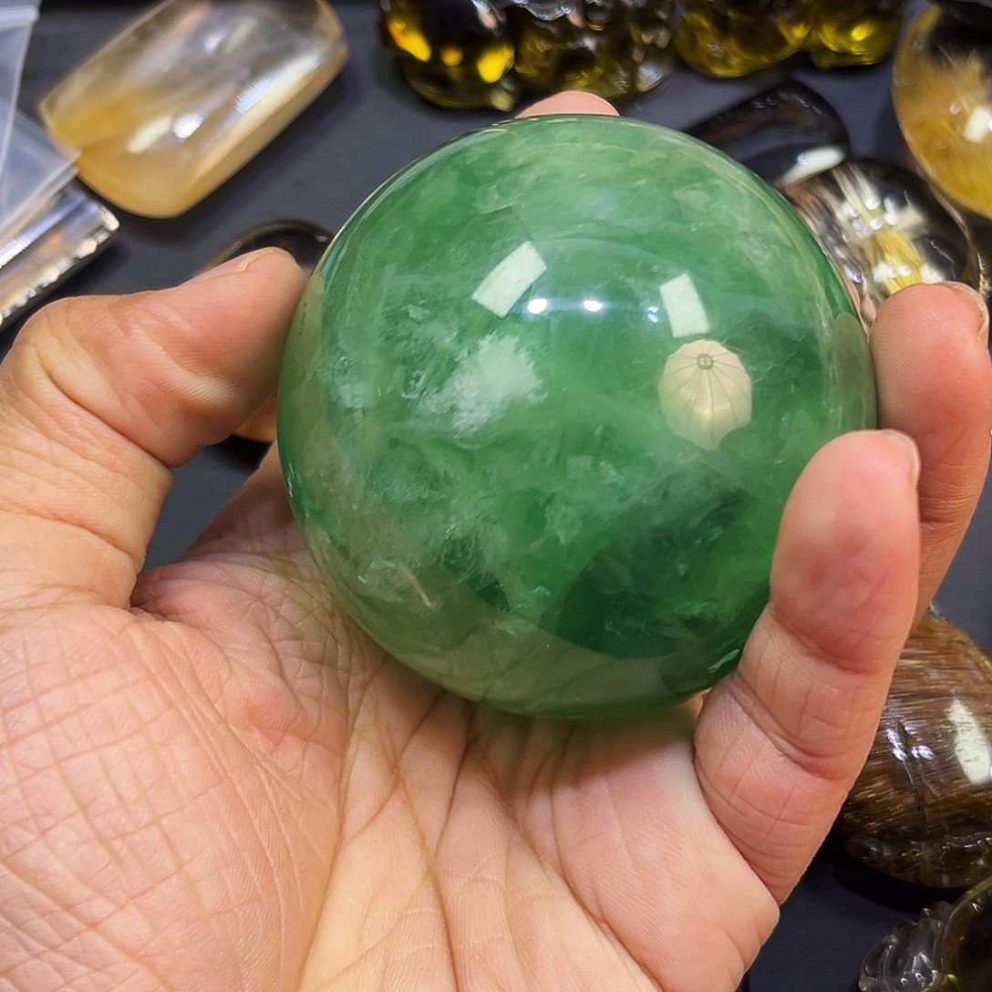 新***天水晶颈饰未镶嵌ys