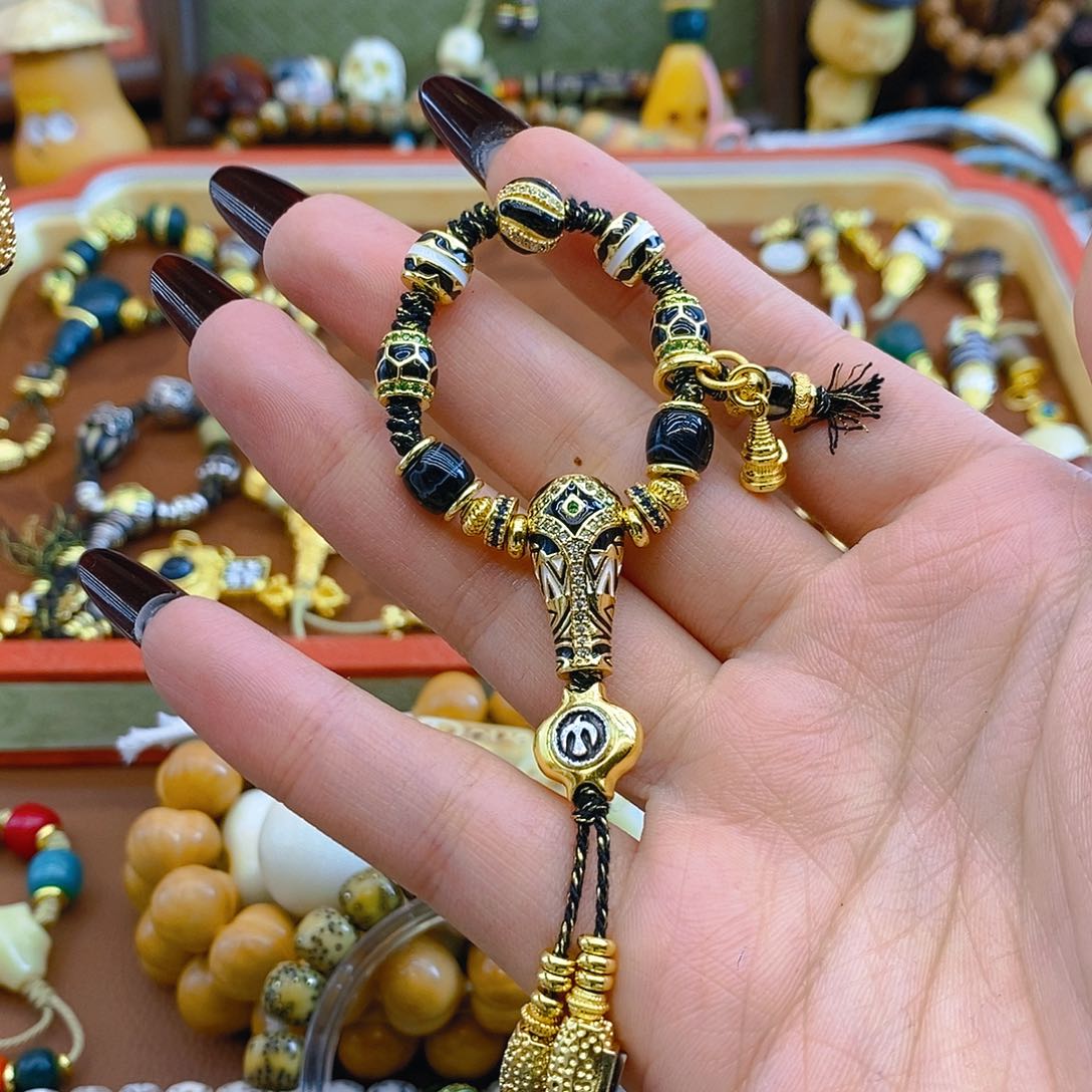 铜铁合金类新款黑金小号