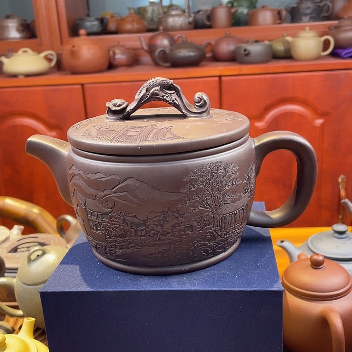 茶壶紫砂正品一把