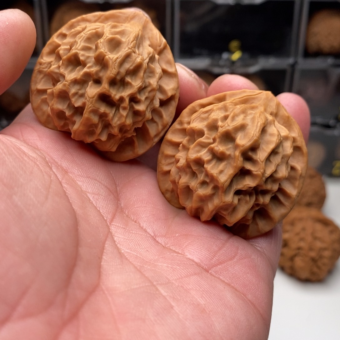 41全品龙鳞狮子头一对