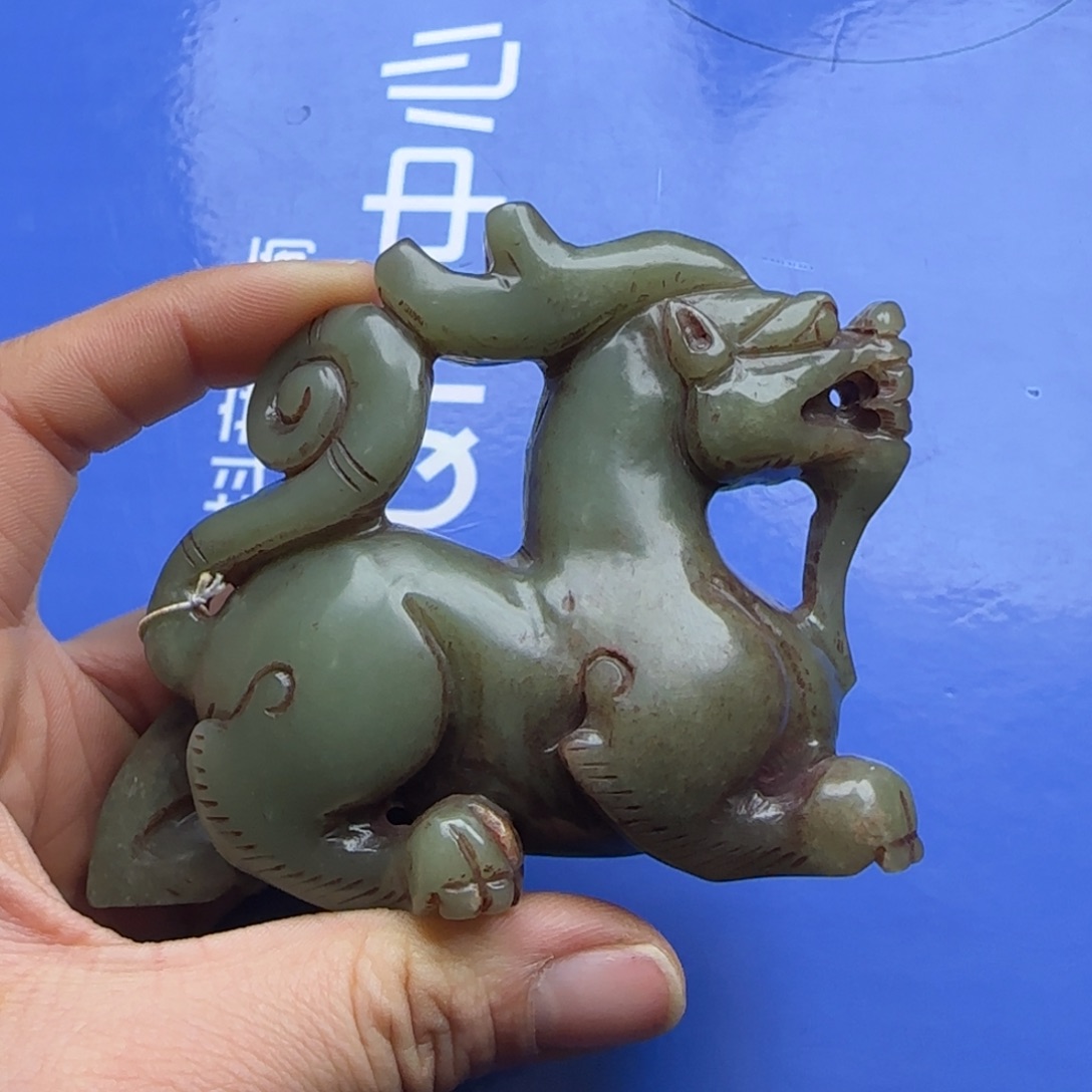 和田玉把件未镶嵌