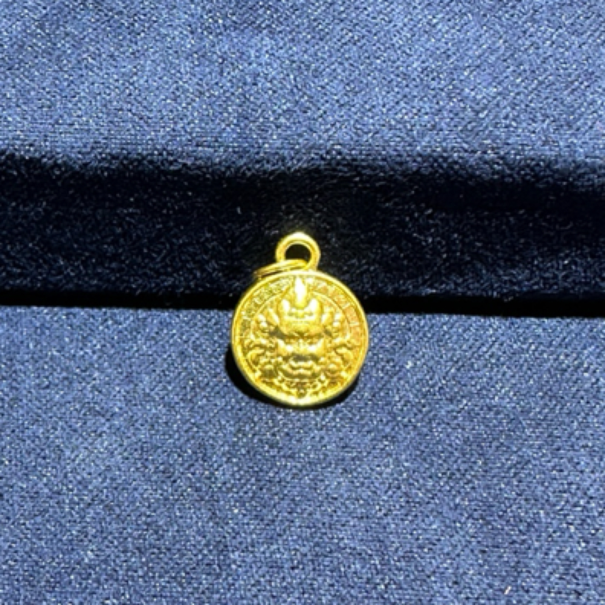 足金饰品 小版财神 H0018