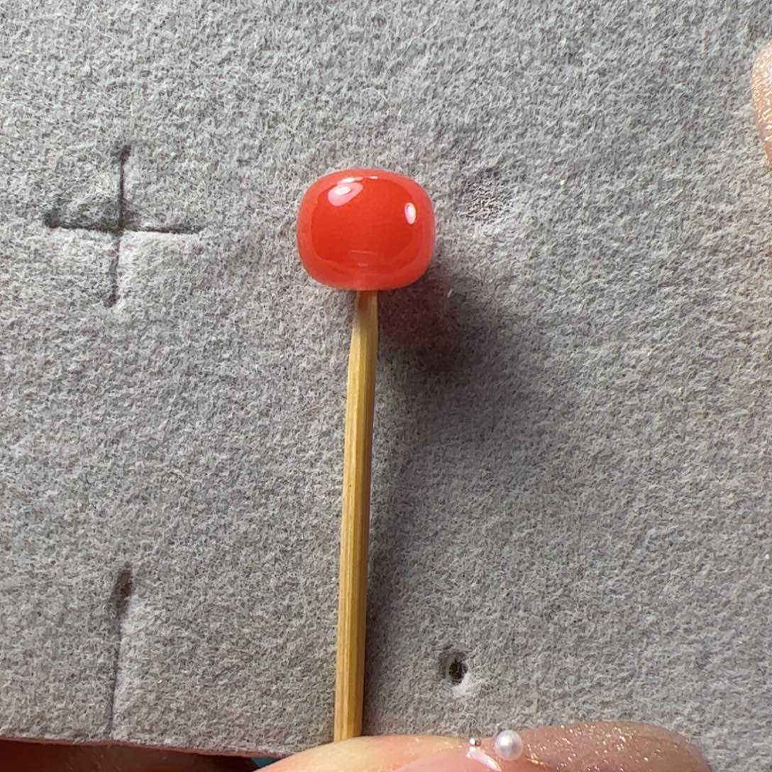 南红玛瑙老型单珠9.1✖️7.8未镶嵌