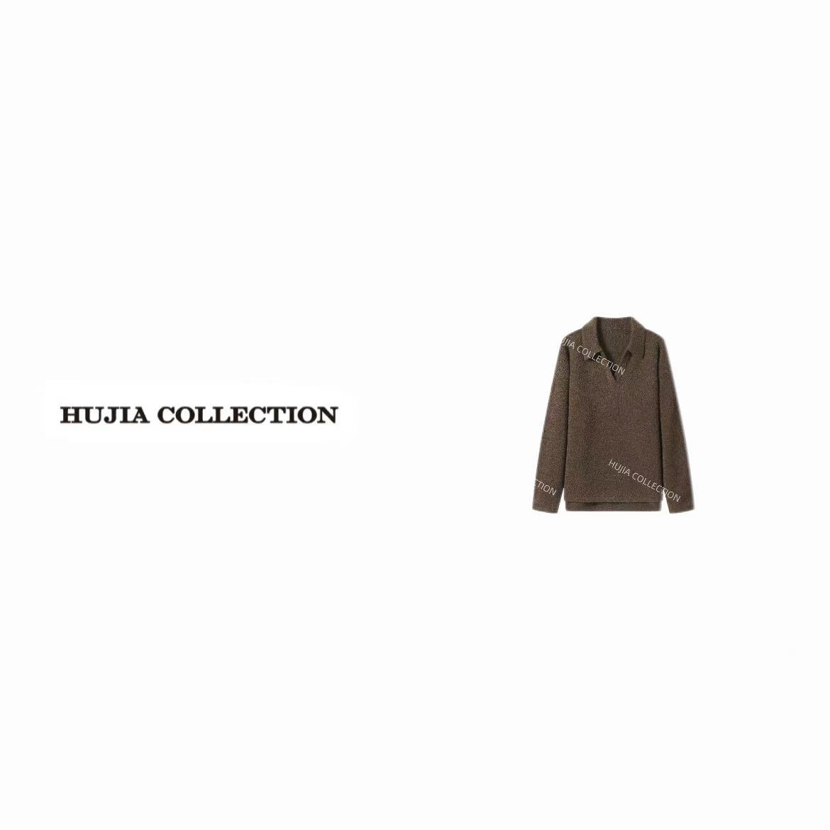 HUJIA 张张丨“旋律”2025冬季新品设计师毛织针衫zw0043