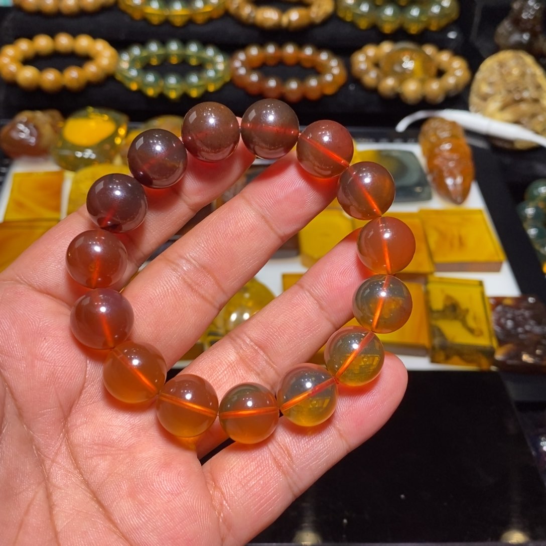 琥珀裸石未镶嵌缅甸琥珀