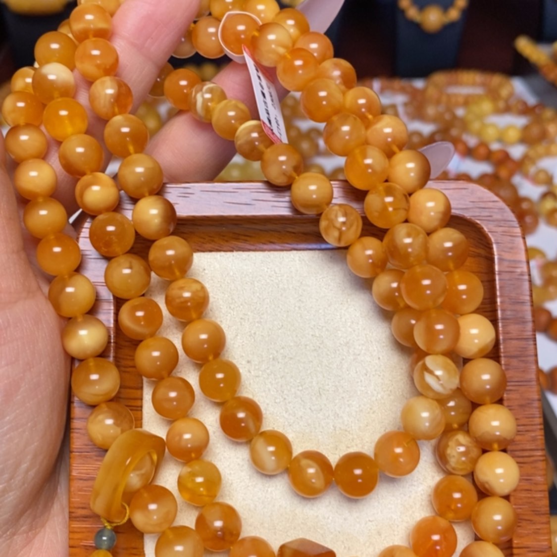 【闪购商品】未镶嵌蜜蜡手链手串