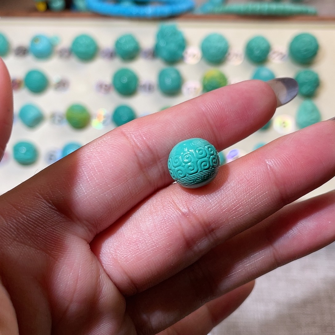 手工雕刻配饰配珠卡11+