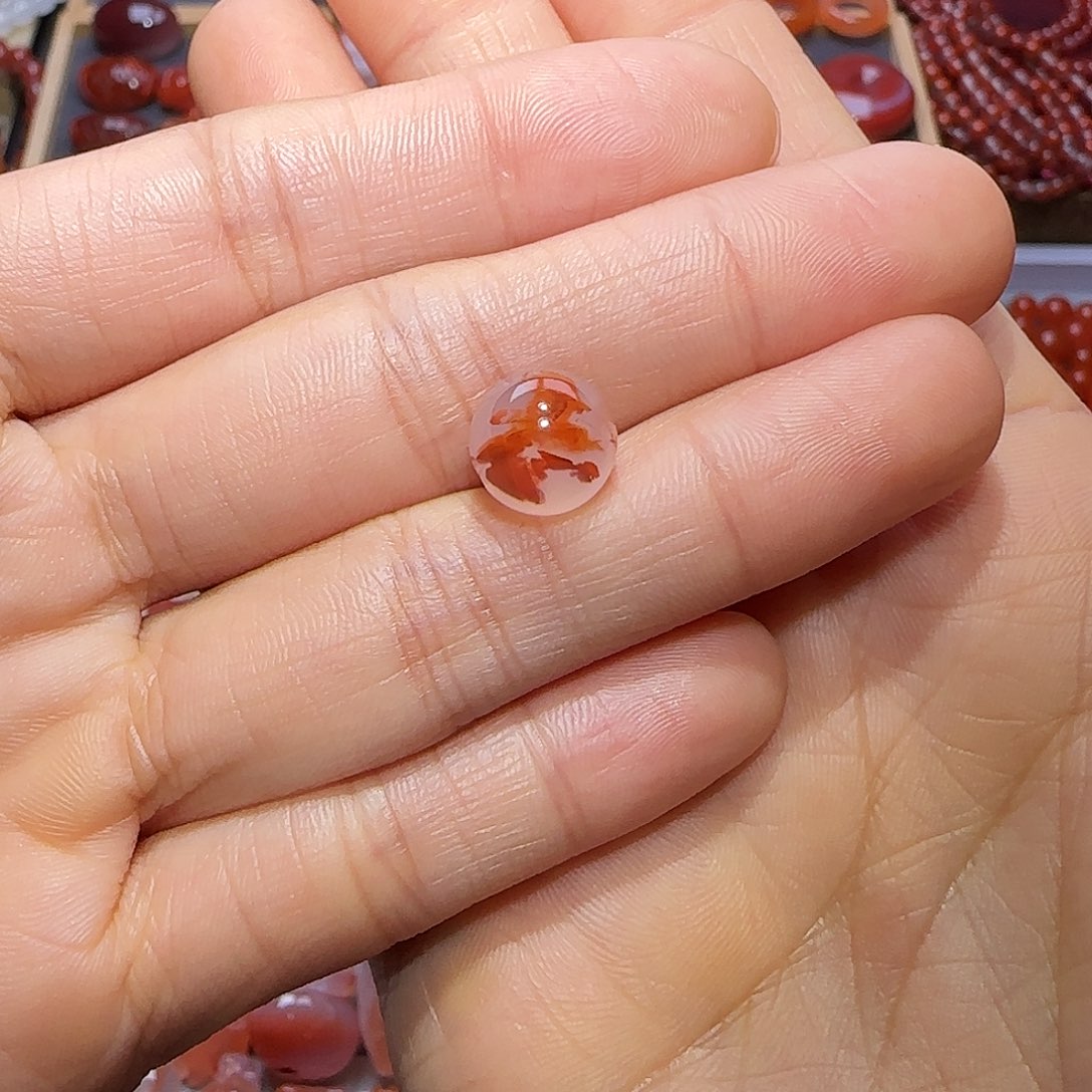 未镶嵌南红玛瑙珠宝奇石肉****?