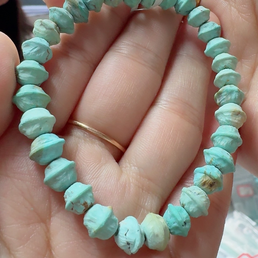 绿松石珠宝奇石未镶嵌