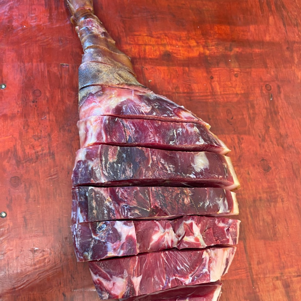 牧精箖黑放养土猪火腿500