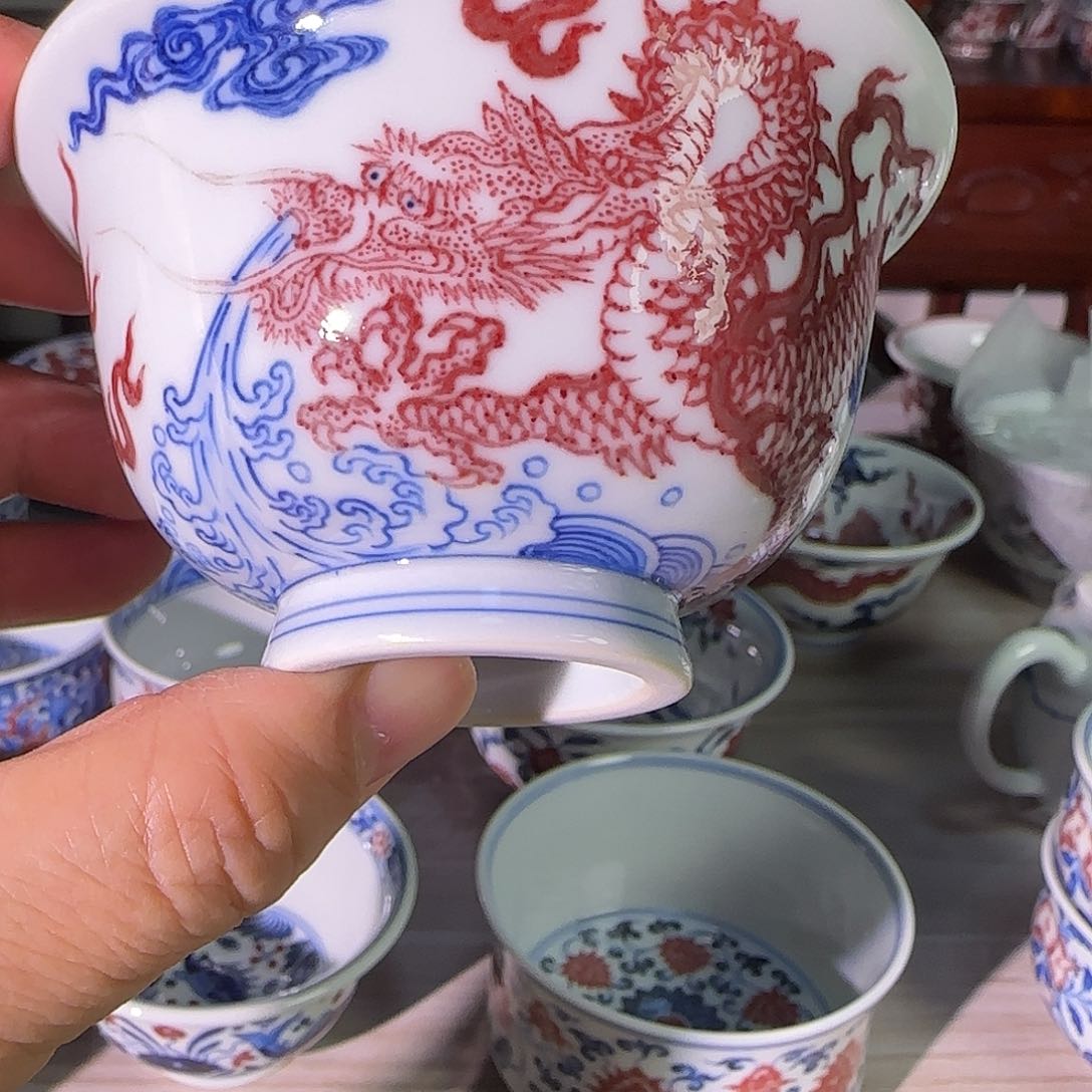 景德镇原矿陶瓷茶具