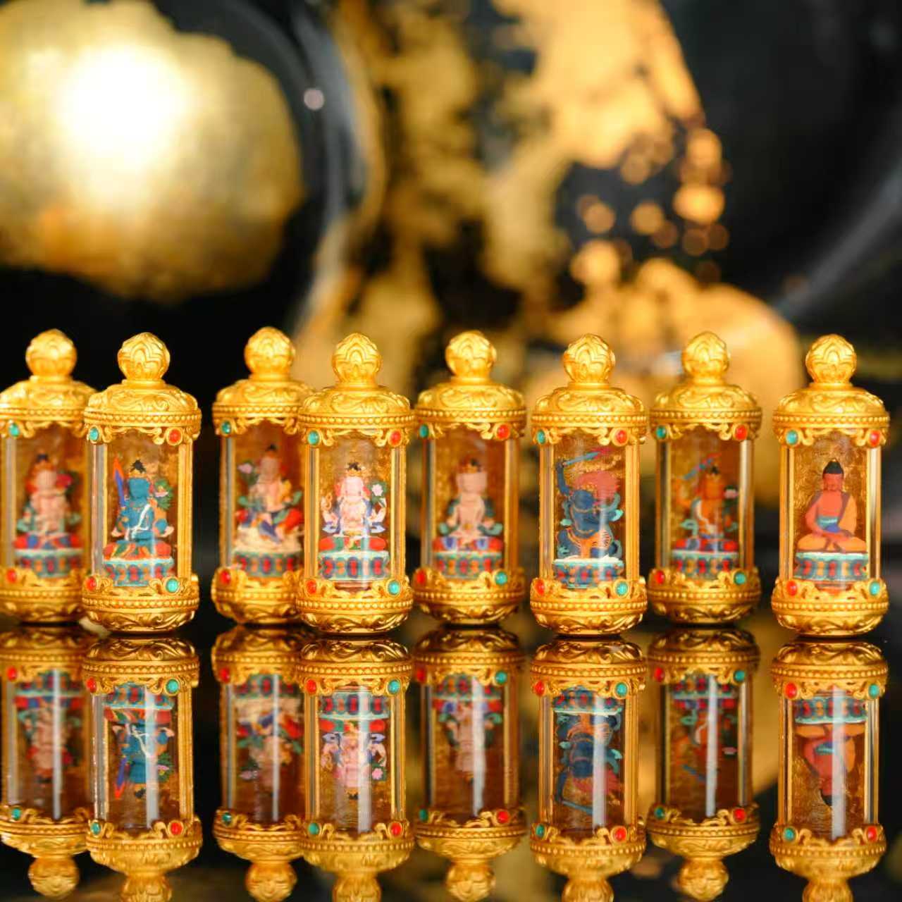 【初见珠宝】唐卡八大守护吊坠19-2CH347X917【多样性发一件】