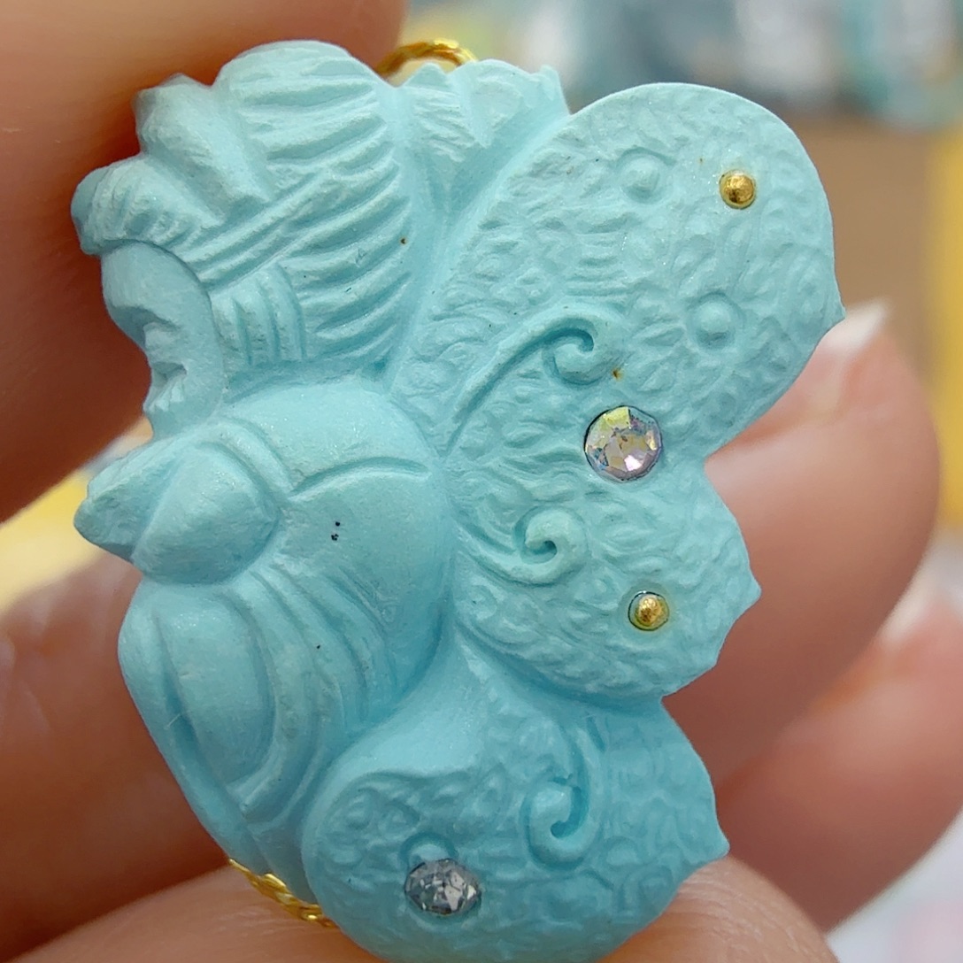 绿松石未镶嵌珠宝奇石