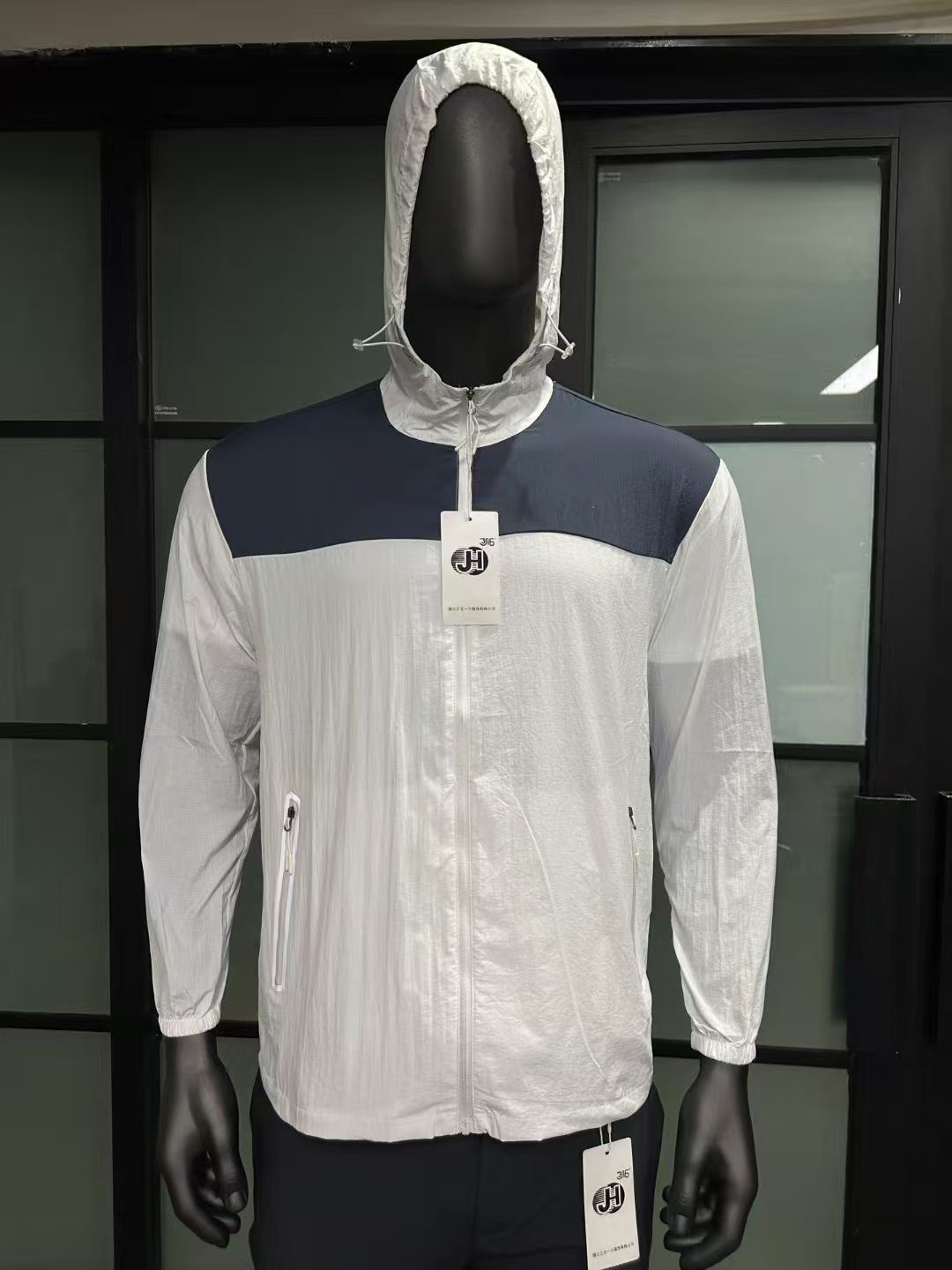 拼色防晒衣 upf50+