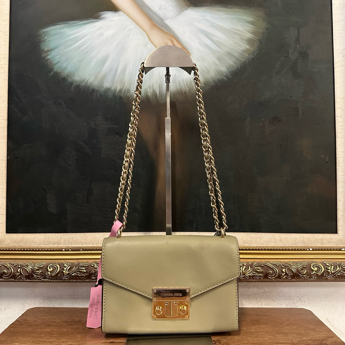 95新 MICHAEL KORS/迈克高仕 mk单肩包/001692/尺寸19*14