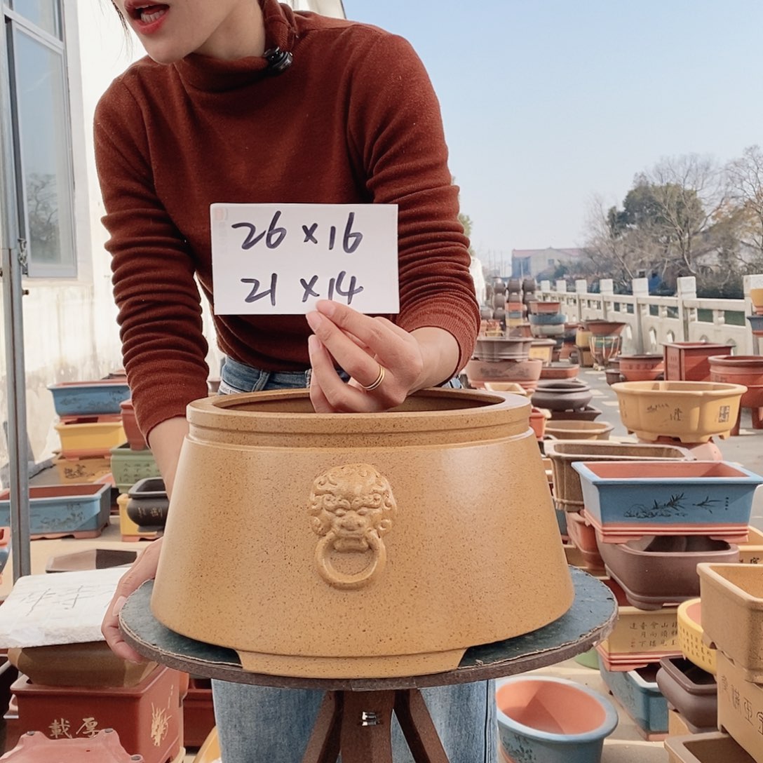 紫砂花盆紫砂花盆