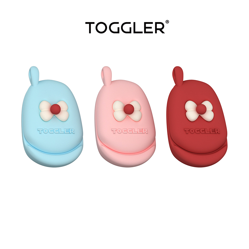 TOGGLER/托格乐嘟嘟机可爱硅胶镜子挂件