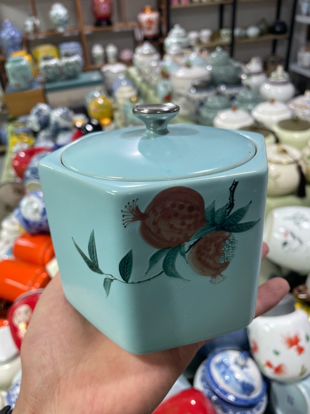 临时链接a60陶瓷茶叶罐密封罐