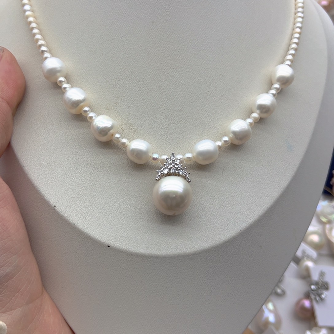 淡水珍珠颈饰未镶嵌