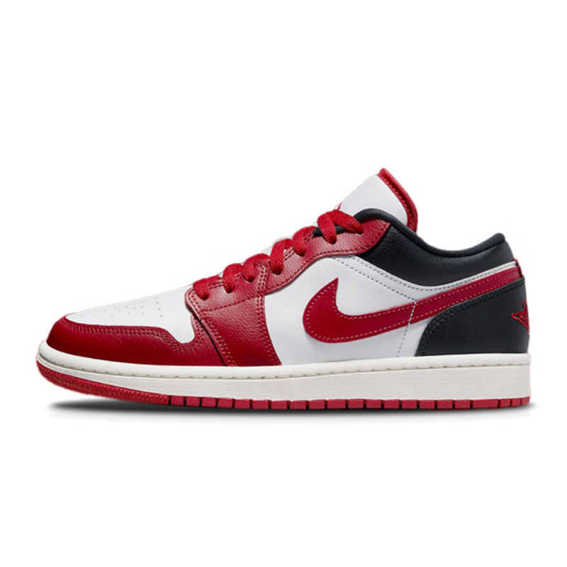 NIKE耐克【蒙】女鞋AIR JORDAN 1 Low芝加哥红运动休闲鞋DC0774-160