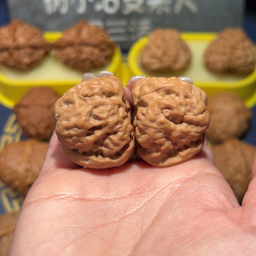 文玩核桃把件蛤蟆35.5