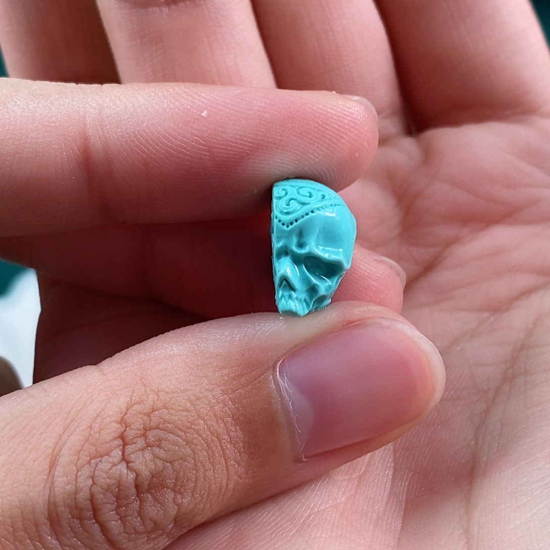 绿松石珠宝奇石未镶嵌