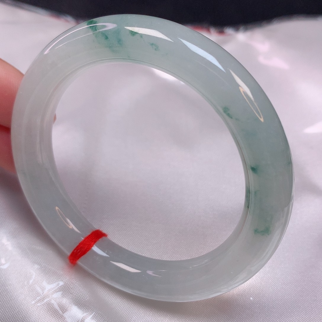 翡翠手镯未镶嵌黎*昕54 翡翠手镯