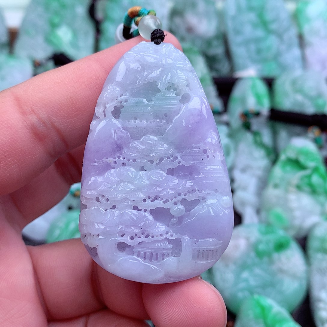 翡翠吊坠(不含链)未镶嵌