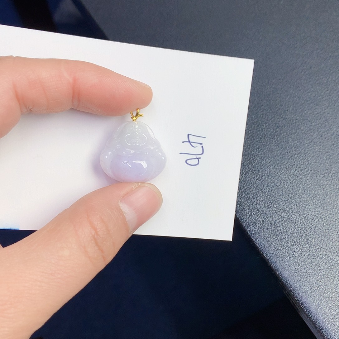 【闪购商品】翡翠颈饰18K金镶嵌000000000