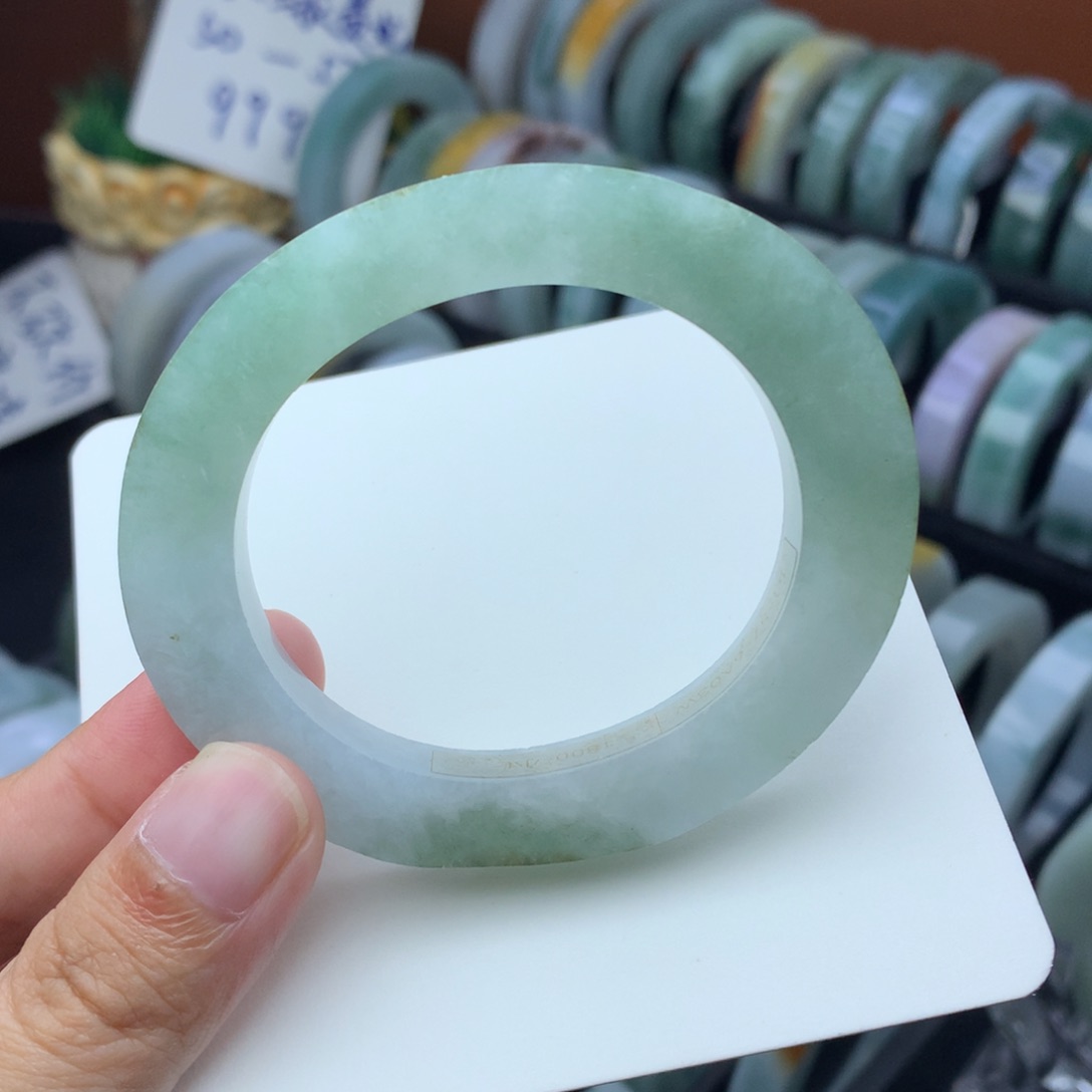 定制翡翠定制手镯未镶嵌定制贵妃51-57