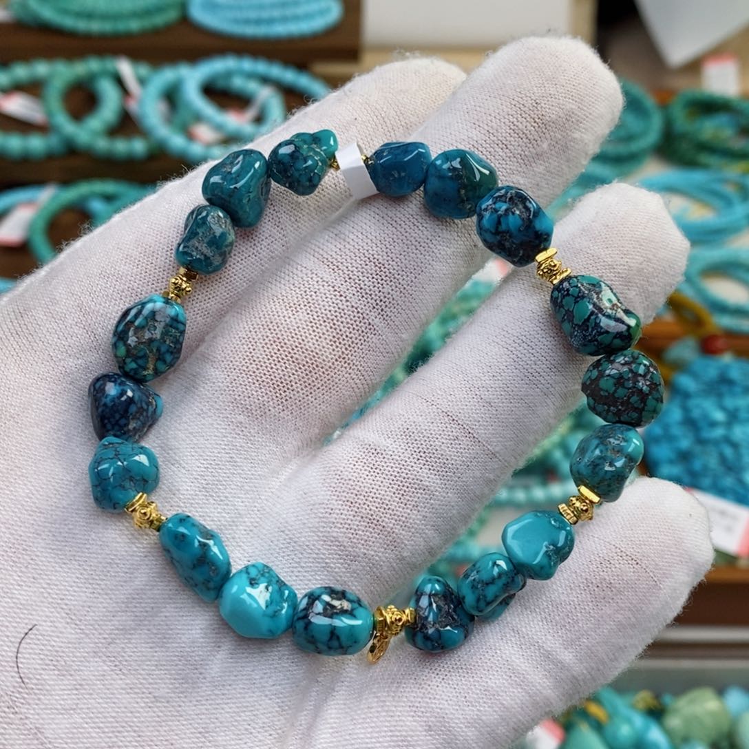 未镶嵌绿松石手串