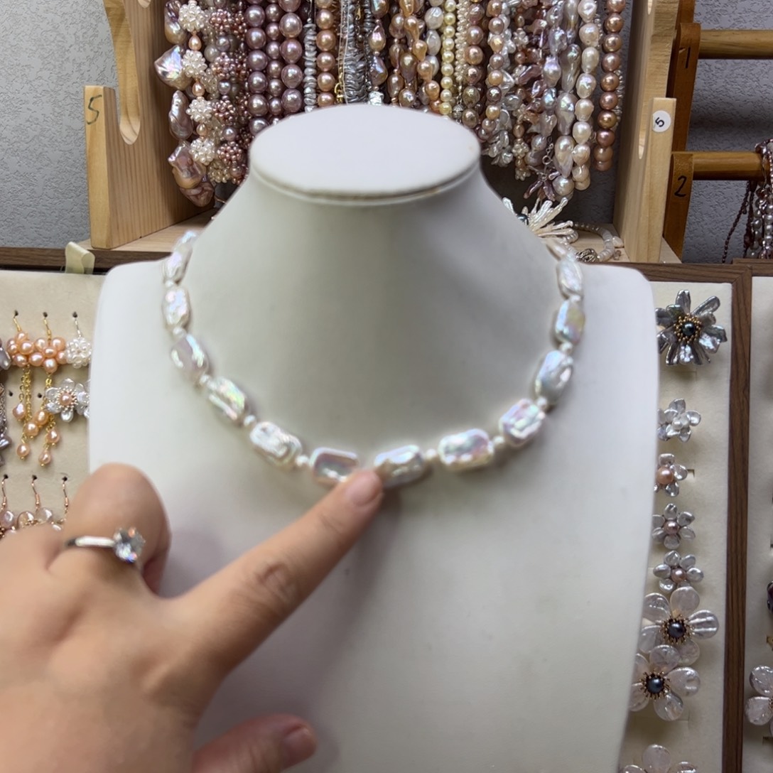 手绳淡水珍珠合金