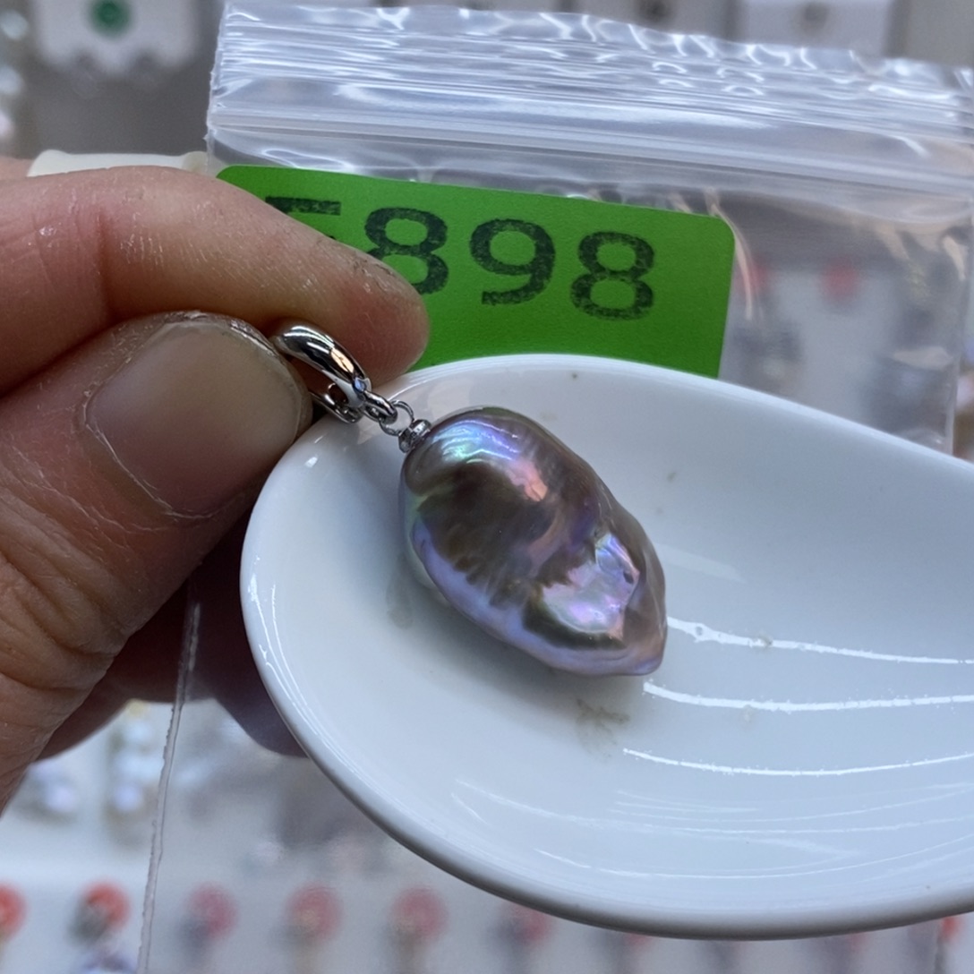 美丽哦哦哦淡水珍珠未镶嵌