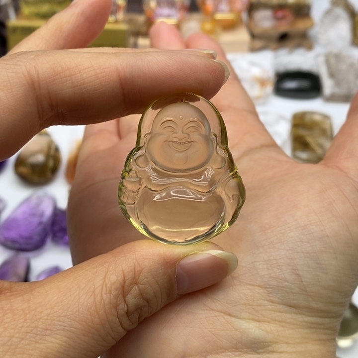 水晶颈饰未镶嵌刘定制