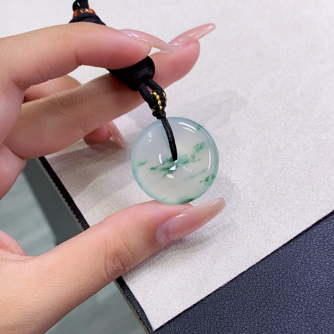 翡翠未镶嵌吊坠(不含链)25.9-5.8