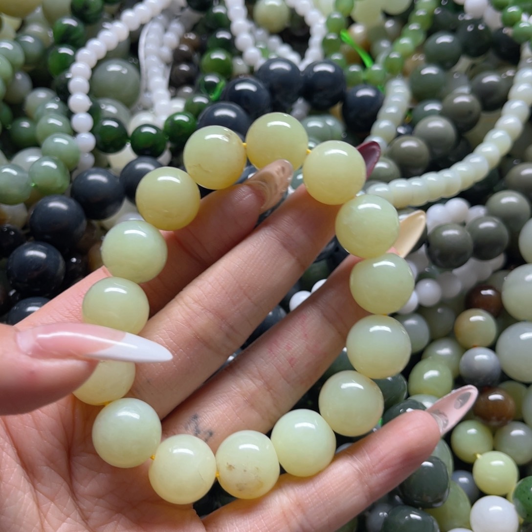 和田玉手链未镶嵌