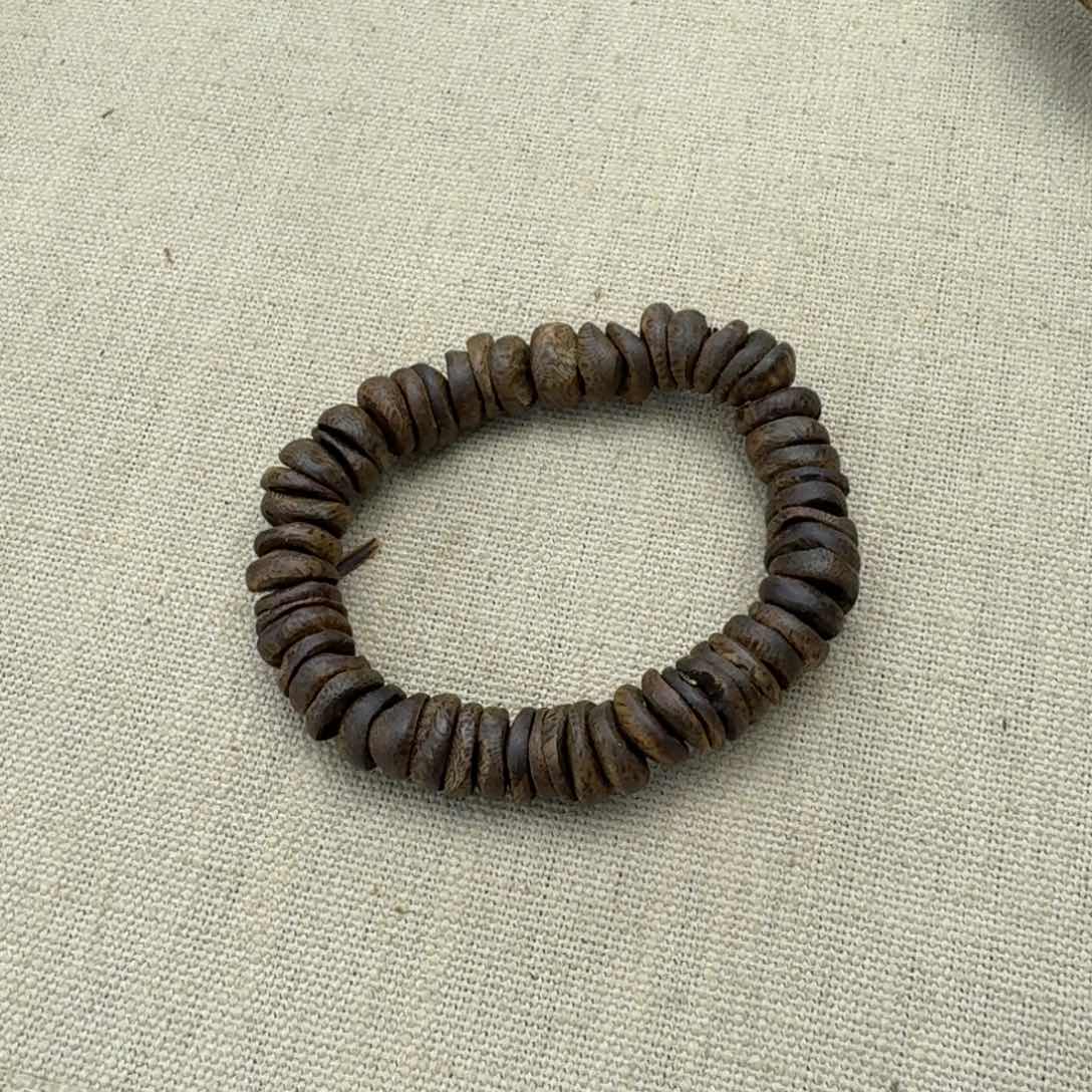 沉香手串绿奇楠单圈沉水约1.1-14多样性发一条