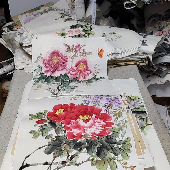 帐***帐国画落款后台备注