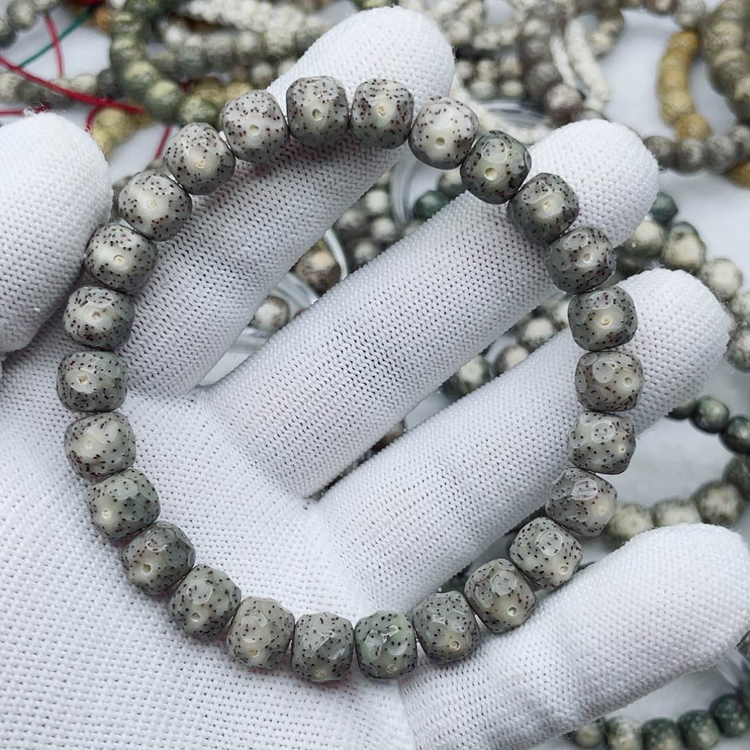星月菩提手串9灰冰无相