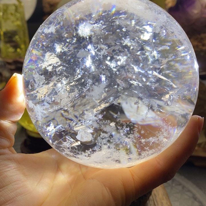 水晶天然水晶居家办公摆件未镶嵌