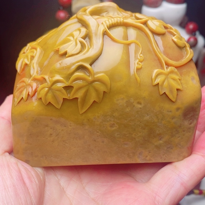 紫***6巴林鸡血石田黄印章