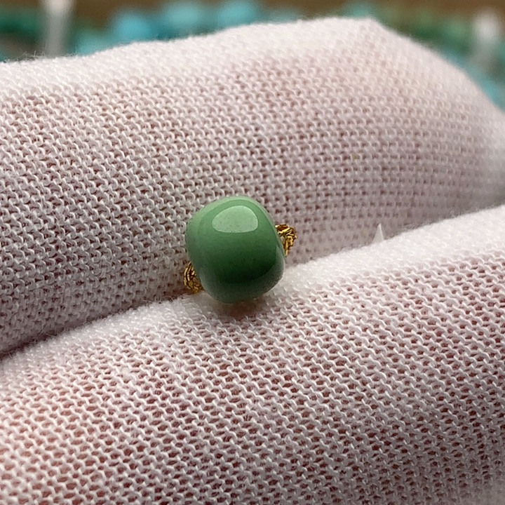 绿松石未镶嵌珠宝奇石6.2mm