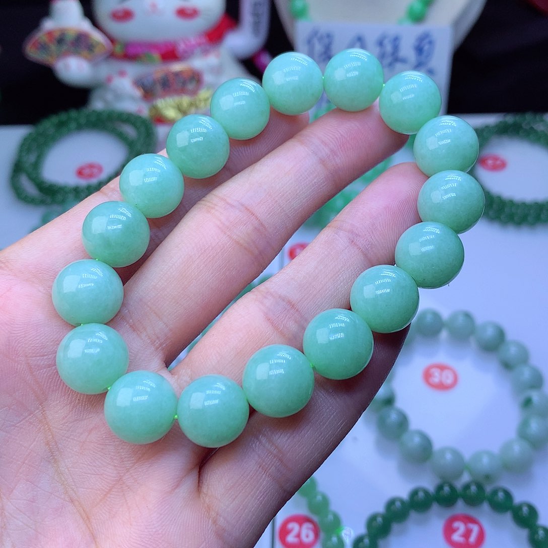 翡翠毛衣链未镶嵌卡12.7