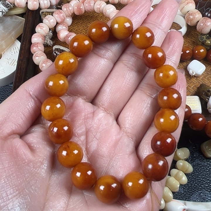 鹿骨手串/手链驼骨驼骨59，1.2