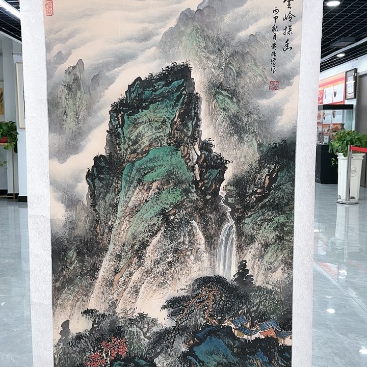 国画书法作品多次参加