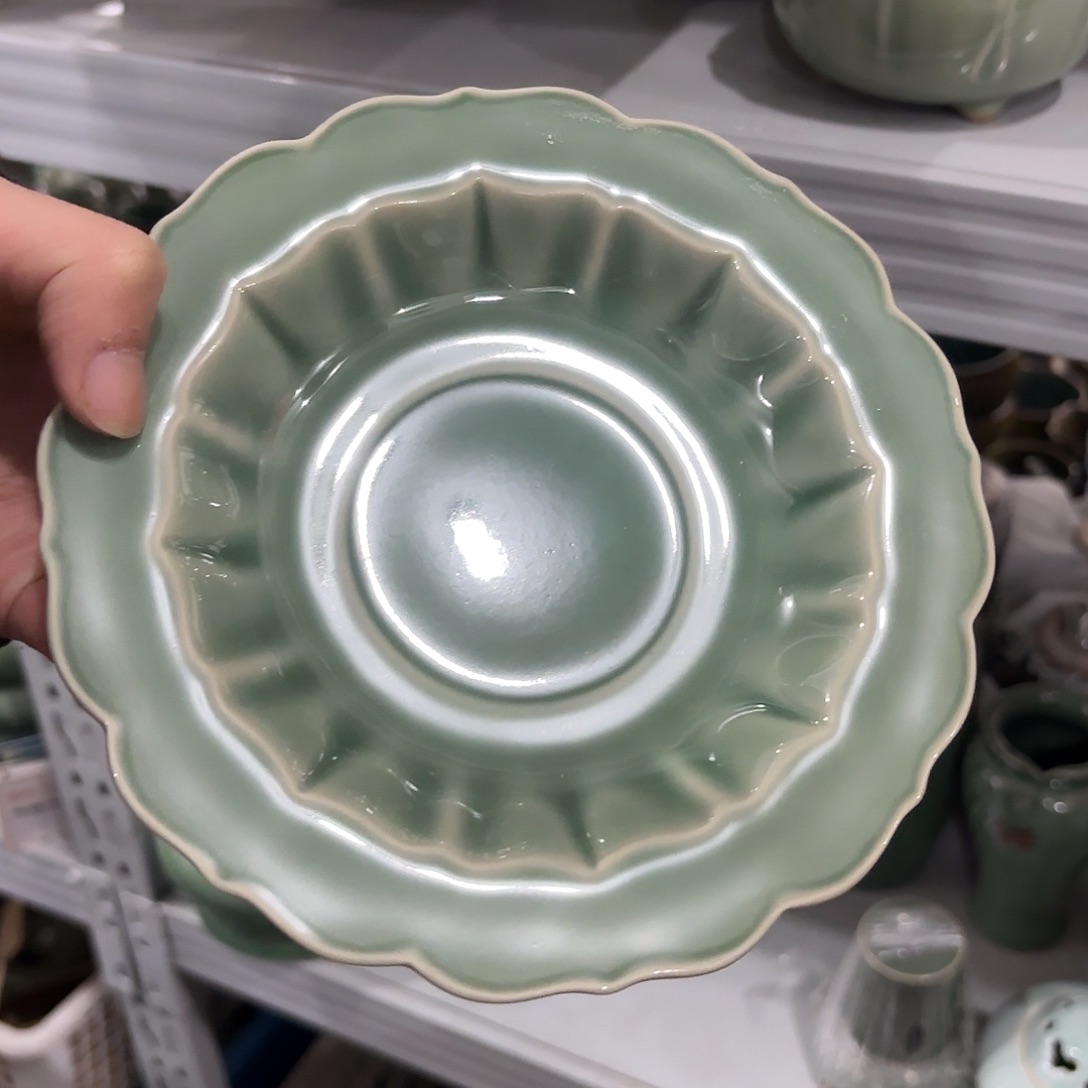 龙泉云间青瓷小米茶器