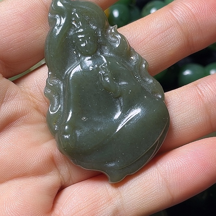 和田玉未镶嵌手串